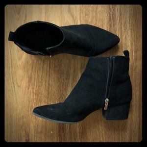 Size 8 Target faux suede boots